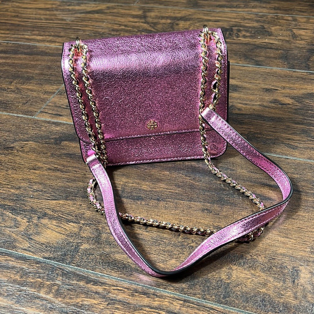 Tory Burch Metallic Purse